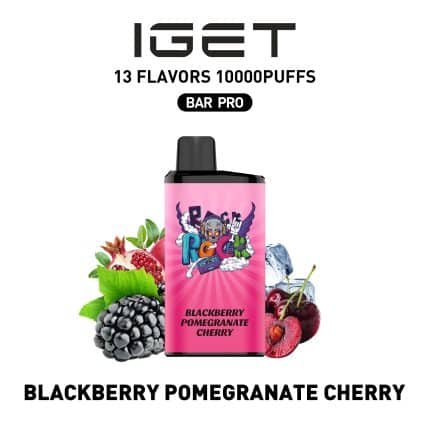 Iget Bar Pro – Blackberry Pomegranate Cherry