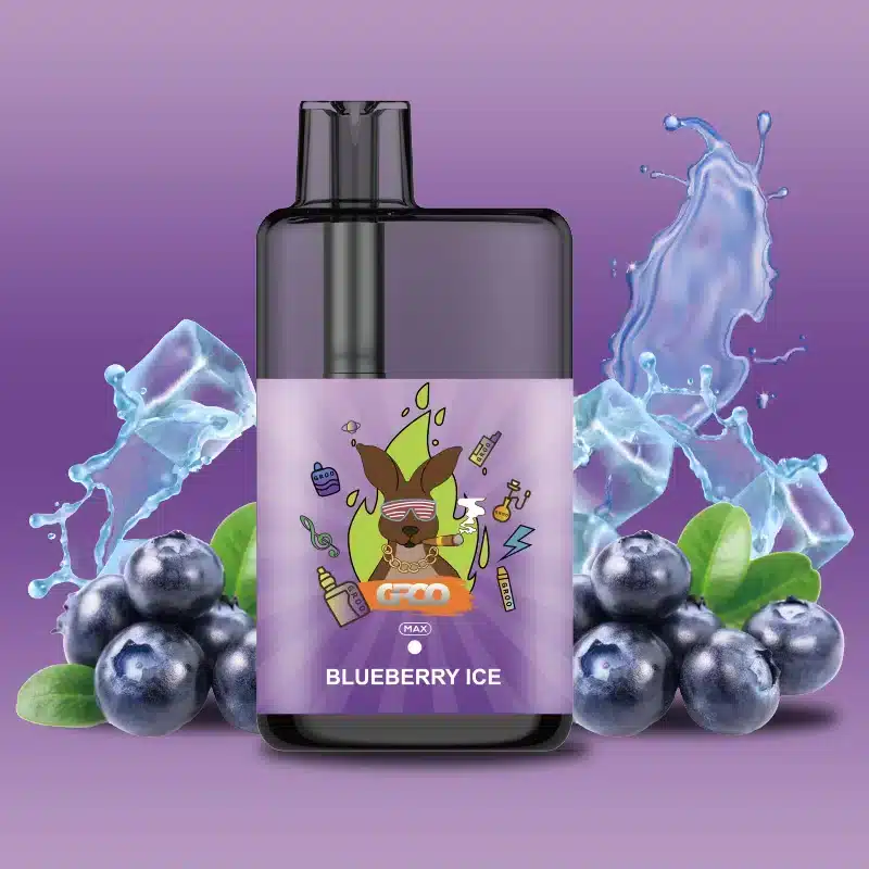 GROO MAX BLUEBERRY ICE – 10000 PUFFS