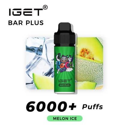 IGET BAR PLUS MELON ICE – 6000 PUFFS