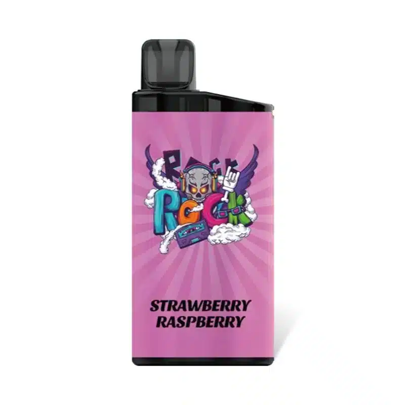 IGET BAR STRAWBERRY RASPBERRY – 3500 PUFFS