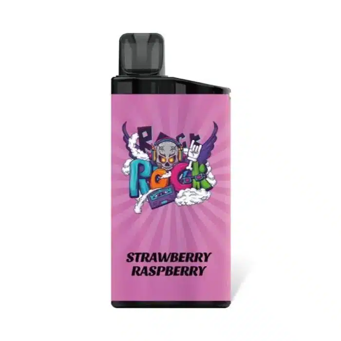 IGET BAR STRAWBERRY RASPBERRY – 3500 PUFFS