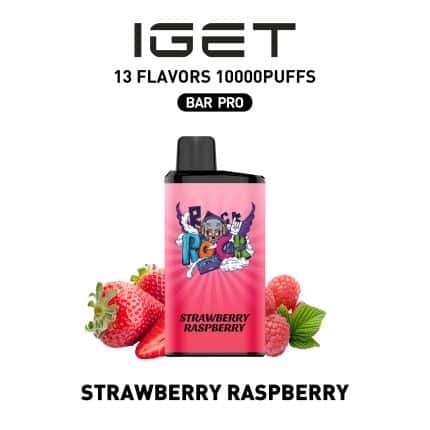 Iget Bar Pro – Strawberry Raspberry